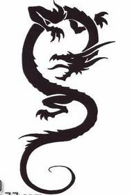 Totem Tattoo maniskri: Totem dragon tatouaj maniskri