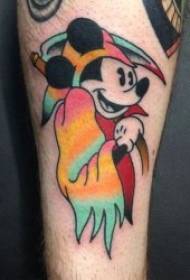 Mtundu wa tattoo wa Mickey 10 dongosolo labwino la Mickey Mouse Mickey tattoo