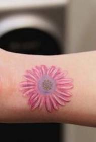 warna lengan gadis kecil corak tato Zouju