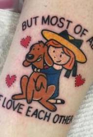 Personaggi dei cartoni animati Disney foto simpatico e modello di tatuaggio del personaggio dei cartoni animati