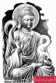 Dođite u rukopis Buddha Panlong tetovaže