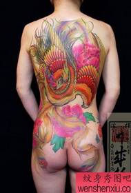 Jafananci baya Phoenix tattoo adon