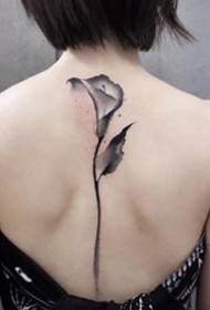 odpowiedni dla kobiet Zestaw 9 wzorów tatuażu z chińskim atramentem