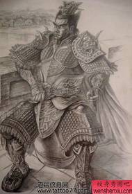 សាត្រាស្លឹករឹត Lu Bu បុរាណ