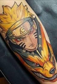 One Piece Naruto u Anime Ġappuniż tat-tieni eum Anime Naruto Kakashi Luffy u disinji oħra tatwaġġ tal-karattru