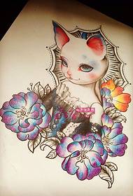 Cat Queen Tattoo ხელნაწერის სურათი