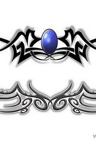 Totem tetoválás minta: derék kar gyűrű totem tetoválás minta kép