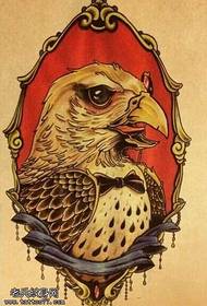 cov tes zoo li eagle tattoo txawv