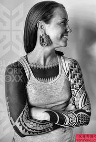 Totem Tattoo Pattern Collection 9