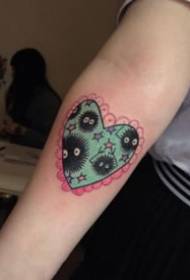 Immagine di tatuaggi Anime Chiba e Little Chihiro