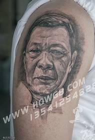 ramena otac portret tetovaža uzorak