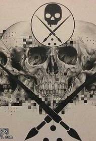 Manuskript Blackskull Tattoo-Muster