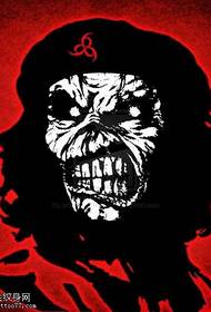 Manoscritto Iron Maiden Tattoo Pattern