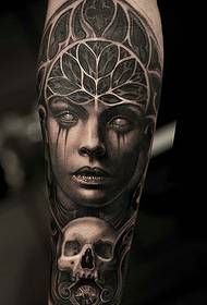 gulu la European ndi American style Special 3d totem tattoo