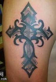 Arm Cross Totem Yakagadzika Tatoo