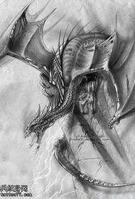 Mestûreya Domainering Pterosaur Tattoo Pattern