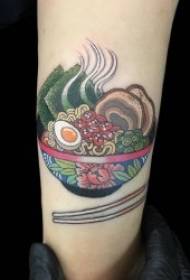 food tattoo delicious and delicate Food Tattoo Pattern