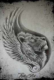 Ọna iwe afọwọkọ Leo Tattoo