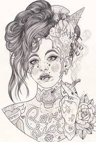 Pretty Woman's Tattoo Manuscript from Leeds Clements
