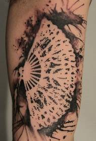 modello tatuaggio ventaglio braccio inchiostro 17628 - lascia che le persone vogliano vedere di più del tatuaggio totem braccio