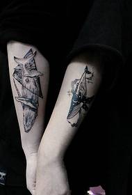 worth sharing the arm couple tattoo