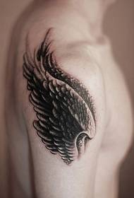 bras des hommes Eagle Wings Tattoo