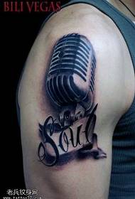 vzorec tatoo za ročno pšenico