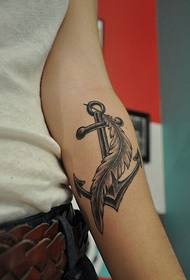 apa nku anchor tattoo