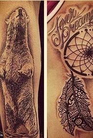 arm unelma sieppari tatuointi malli