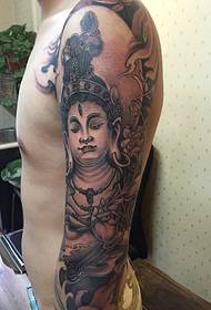 modelul clasic de tatuaj Buddha pentru braț are o rată ridicată de rentabilitate