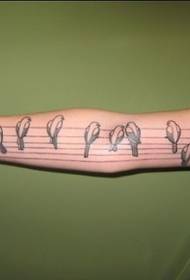 tatuaggio braccio braccio filo ragazzi