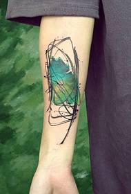 cadro de tatuaxe de brazo moi creativo e creativo