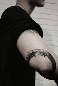 typ męskiej osobowości ramię tatuaż tatuaż urok nieograniczony
