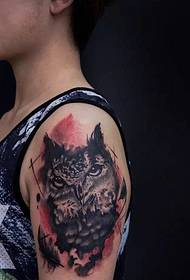 Big Persönlichkeit Totem Tattoo Bild klassisch gut aussehend