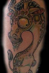 model de tatuaj hipocampus personalitate braț