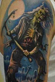arm zombie Tattoo pattern