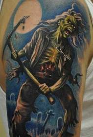 apa Zombie Tattoo Àpẹẹrẹ