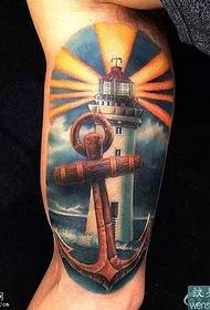caj npab lighthouse tattoo qauv