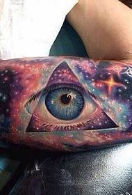 Armfarve Star Sky All-Eye Tattoo Pattern
