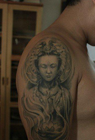 panangan klasik gaya gambar Dunhuang tattoo