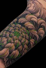 mkono 3D chrysanthemum muundo wa tattoo
