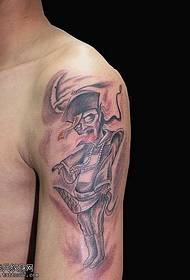 Великий візерунок татуювання зомбі