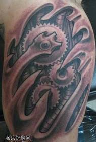 ຮູບແບບ tattoo ເຄື່ອງແຂນ
