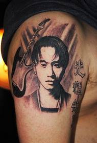 braț tatuaj Huangjiatun
