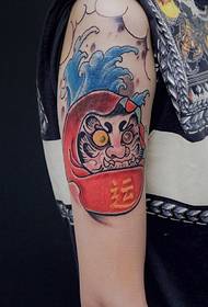 dui culori Totem tatuaggi di stampa anu una personalità differente
