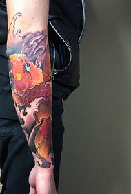 бозуи калмари аълои Tattoo