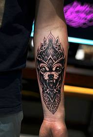 vários estilos de padrão de tatuagem totem