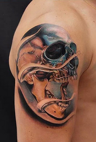 dako nga bukton nga skullTattoo