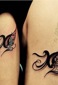 paro totema tatuaje ŝablono