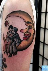 Moon Lovers Tattoo Patroon